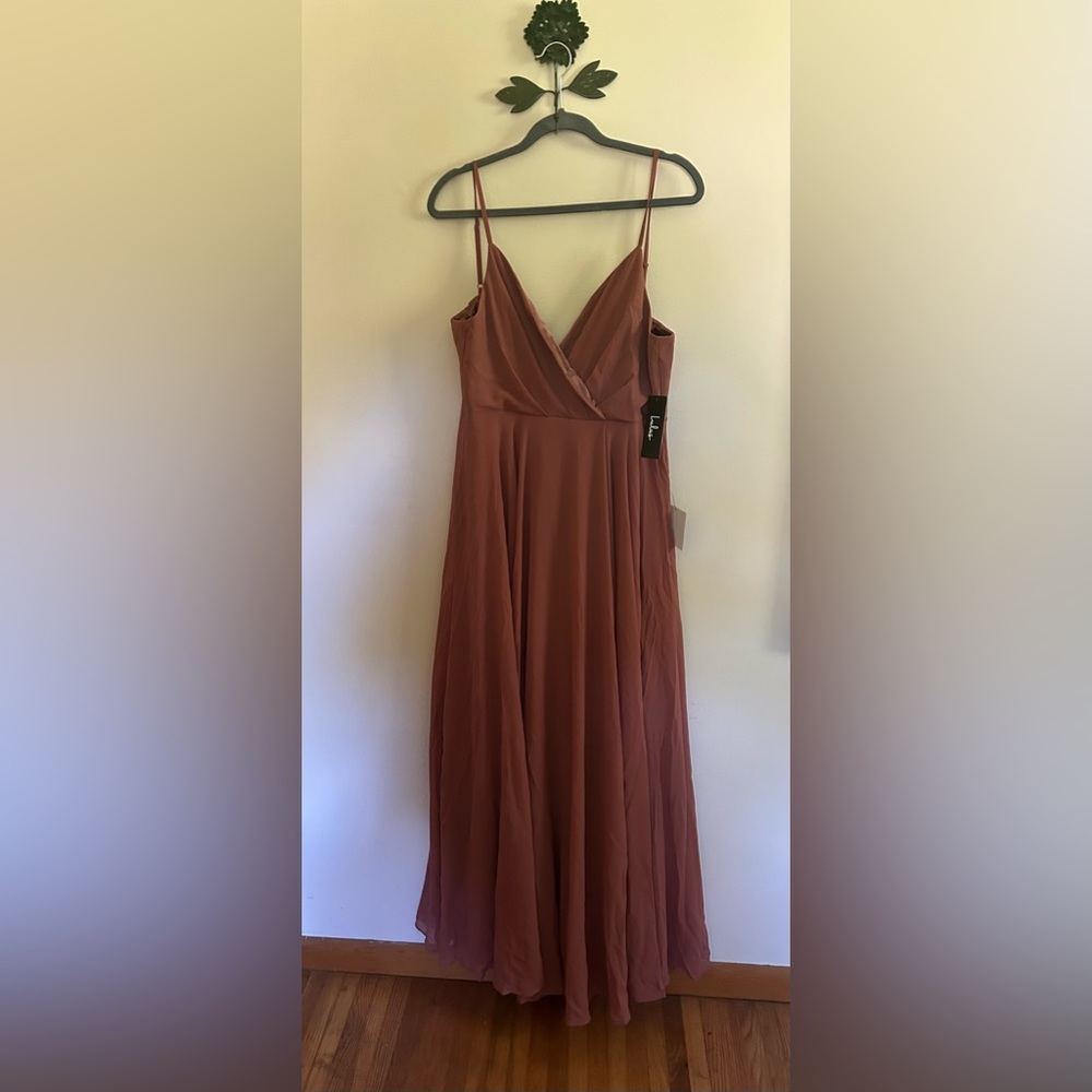Lulu’s Bridesmaid Dress NWT Dusty Rose